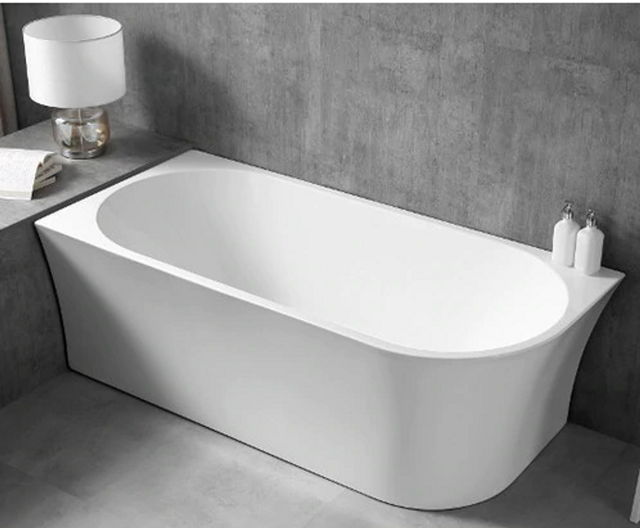 Normandy Regen Corner Free Standing Bathtub - Renovation D