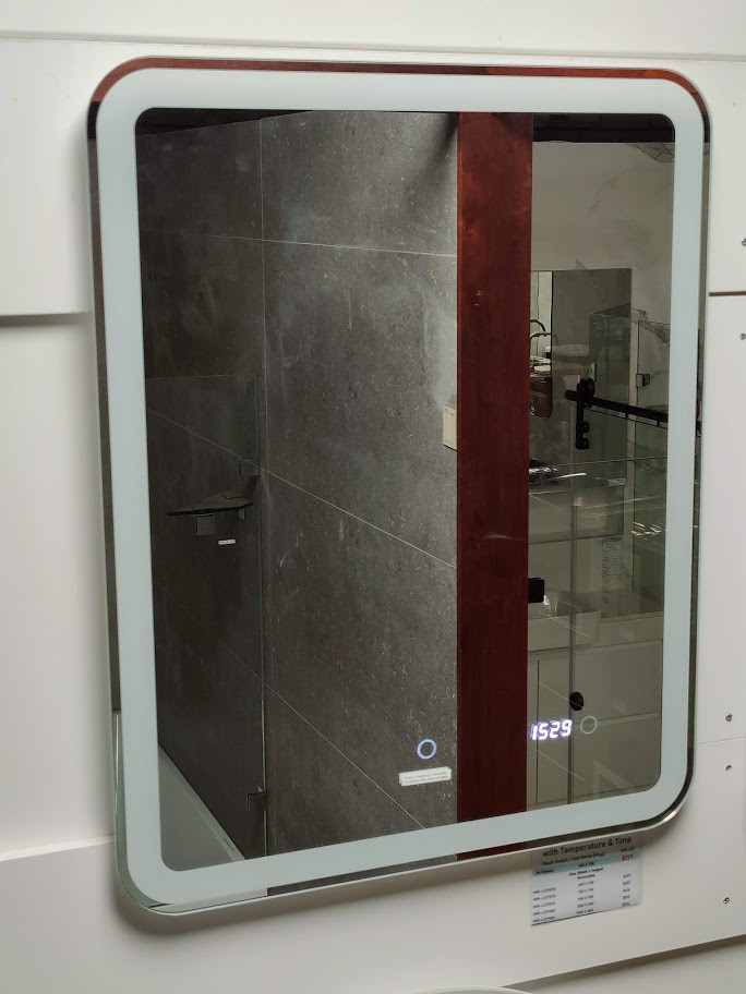 Bathroom LED Illuminated Mirror Touch Switch Renovation D