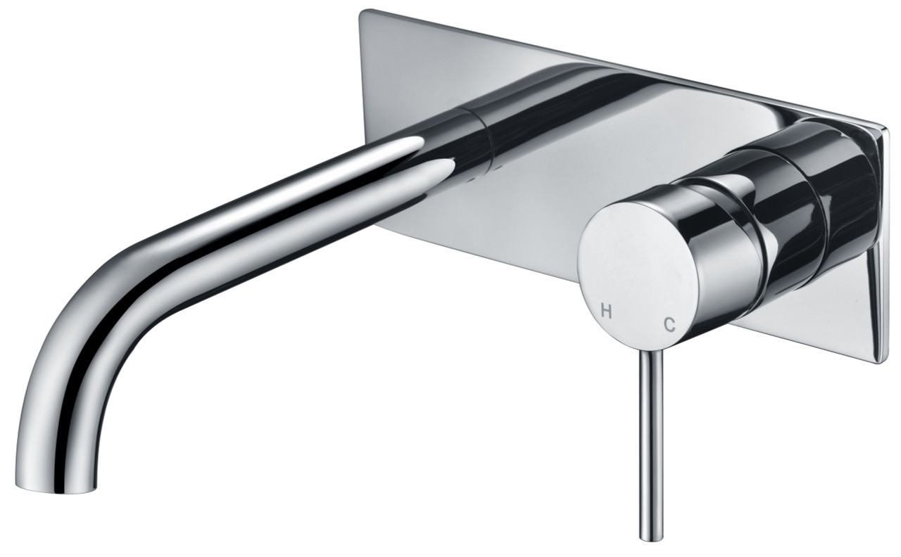 Ikon HALI Wall Mixer and Spout Combination Unit Renovation D