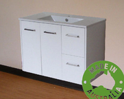 Evolution Vanity with Stone Bench & Undermount Basin 900mm Wall Mounted WA