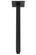 BRASS SQUARE CEILING ARM L 300mm  400mm -  Matt Black
