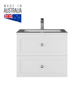 Oxford Hampton Shaker TALL 600 mm Vanity - Optional Ceramic Basin Top Oxford Hampton Shaker TALL 600 mm Vanity - Optional Ceramic Basin Top