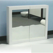 Framed Mirror Door Storage / Shaving Cabinet