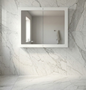 Framed Mirror Door Storage / Shaving Cabinet