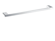 Lindy Single Towel Rail 600mm & 800mm - Chrome