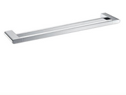 Lindy Double Towel Rail 600mm & 800mm - Chrome