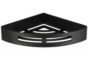 Deluxe Black Single Layer Corner Basket 872-1b