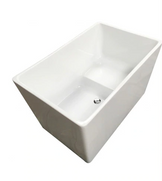Normandy CUBICA Square Slim Lip Free Standing Bath 1050