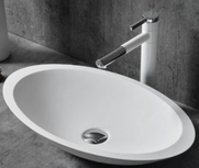 Solid Surface Bench Top Basin XA-A23-500X320