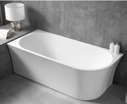 Normandy Regen Corner Free Standing Bathtub 1400 1500 1700