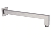 Brushed Nickel Satin Sqaure Wall Shower Arm D