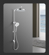 Round Shower Combination - Lollypop No.2 - Back Inlet