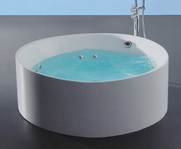 BWA Round Freestanding Bath Tub 1400mm & 1350mm