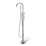 Lollypop Gooseneck Freestanding Bath Spout / Mixer with Shower Head Lollypop Gooseneck Freestanding Bath Spout / Mixer with Shower Head