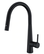 NERO Bling Multi Function Matt Black Pull Out Kitchen Mixer Tap