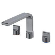 Nero Pearl Basin Tap Set Gun Metal Grey Nero Pearl Basin Tap Set Gun Metal Grey