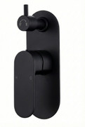 Normandy Matt Black Lindy Bath Shower Mixer Diverter Tap
