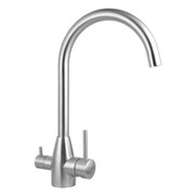 Lollypop Filtered Sink Mixer Brushed Nickel