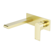 Bianca Brushed Gold Bath Spout and Mixer Tap Combination Bianca Brushed Gold Bath Spout and Mixer Tap Combination