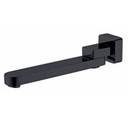 Bianca Swivel Bath Outlet Spout Matt Black Bianca Swivel Bath Outlet Spout Matt Black