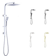 Nero Celia Square Shower Combo Brushed Nickel ,Chrome, Matt Black, Gun Metal Grey, Brushed Champagne Gold Nero Celia Square Shower Combo Brushed Nickel ,Chrome, Matt Black, Gun Metal Grey, Brushed Champagne Gold