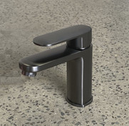 Normandy Gun Metal Lindy Basin Mixer Tap