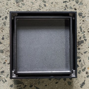 2 In 1 Tile Insert Or Normal Floor Waste - Gun Metal Grey 88mm