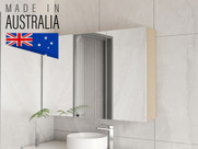 Custom Color 800 Height Mirror Door Storage /  Shaving Cabinet Custom Color 800 Height Mirror Door Storage /  Shaving Cabinet