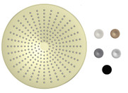 OPAL ROUND SHOWER HEAD 250MM Chrome, Matt Black, Brushed Nickel, Graphite, Brushed Champagne Gold, Brushed Bronze