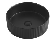 Oxford Marlo French Fluted Round Basin Matt White OR Matt Black Oxford Marlo French Fluted Round Basin Matt White OR Matt Black