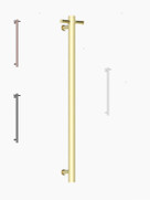 Heated Vertical Towel Rail & Ladder 900mm Brushed Champagne Gold , Graphite , Brushed Bronze , Matt White Heated Vertical Towel Rail & Ladder 900mm Brushed Champagne Gold , Graphite , Brushed Bronze , Matt White