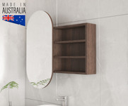 Pill Mirror Door Storage /  Shaving Cabinet & Open Shelf Pill Mirror Door Storage /  Shaving Cabinet & Open Shelf