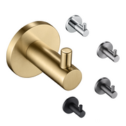 Mica Stainless steel Single Robe Hook Mica Stainless steel Single Robe Hook