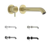 Elle 316 Stainless steel Wall Basin/Bath Mixer  - Outdoor