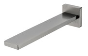 Ruki Sqaure Bath Spout  Gun Metal Grey Ruki Sqaure Bath Spout  Gun Metal Grey