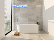 Nova 1400mm  Corner Gloss White Bathtub 