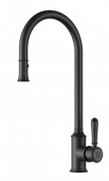 Clasico Pull-out Sink Mixer in matt black  Clasico Pull-out Sink Mixer in matt black