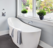 Evie FreeStanding Bathtub Matt White 1500 OR 1660mm Evie FreeStanding Bathtub Matt White 1500 OR 1660mm