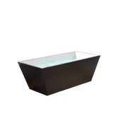 Normandy Cubic Black  Bathtub  1500mm