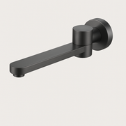 Lindy Swivel Bath Outlet Spout - Gun Metal Grey