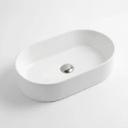 Oval Gloss White Basin 450x300x115mm 