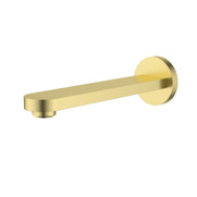 Sora Stainless Steel Shower Bath Wall Spout Brushed Gold   Sora Stainless Steel Shower Bath Wall Spout Brushed Gold