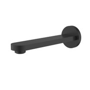Sora Stainless Steel Shower Bath Wall Spout Matt Black  Sora Stainless Steel Shower Bath Wall Spout Matt Black