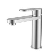 Sora Stainless Steel Basin Mixer Tap Brushed Stainless Steel Sora Stainless Steel Basin Mixer Tap Brushed Stainless Steel