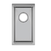 Normandy Cube Single Bowl Sink Undermount or Drop in with Round Corner 250x450x225mm