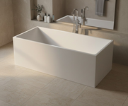 Normandy Lucerne Perfect Square Freestanding Bath Tub -1000 mm |1200mm |1300 mm |1400mm | 1500 mm  | 1700 mm