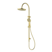 Ikon Linie Round Multi-Function Shower Set 250 mm Brushed Gold