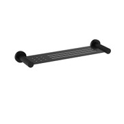 Ikon Linie Fluted Metal Shelf Matt Black