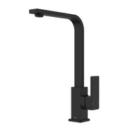 Ikon Ceram Sink Mixer Tap Matt Black 