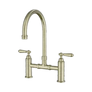 York Bridge Kitchen Set Aged Brass